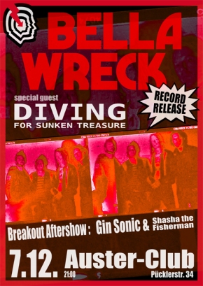Bella Wreck - Record Release Party - Sa. 07.12.2013